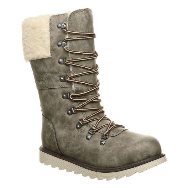 Botas Bearpaw Alaska Feminino Cinzentas Marrom | 5364-GPNDL