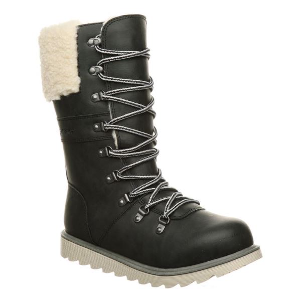 Botas Bearpaw Alaska Feminino Pretas | 3782-QRFGS