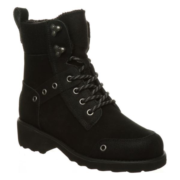 Botas Bearpaw Alicia Feminino Pretas | 6389-JFIOQ