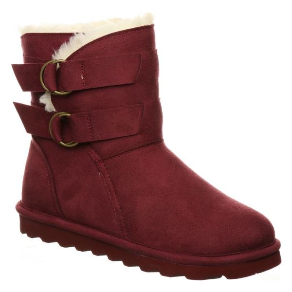 Botas Bearpaw Aloe Vegan Feminino Bordeaux | 3641-WVMFR