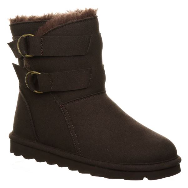 Botas Bearpaw Aloe Vegan Feminino Chocolate | 3925-MOFLI