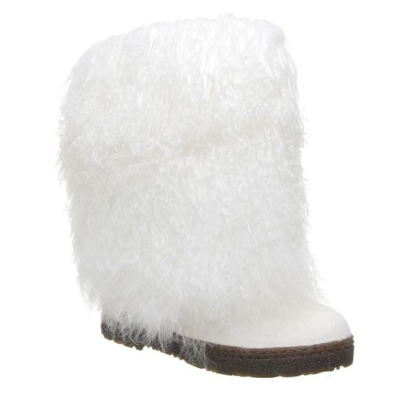 Botas Bearpaw Boetis Feminino Branco | 3862-CEUQB