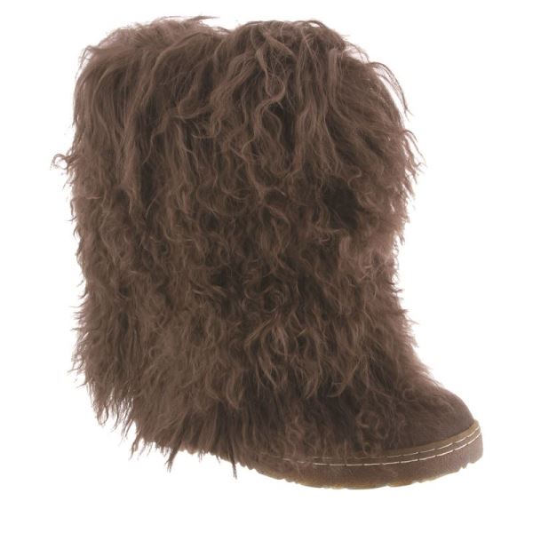 Botas Bearpaw Boetis Feminino Chocolate | 8563-DUPZN