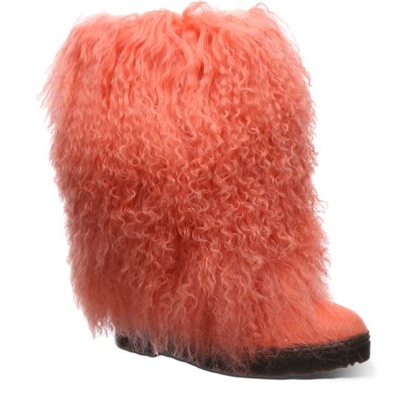 Botas Bearpaw Boetis Feminino Coral | 3982-HTLYX