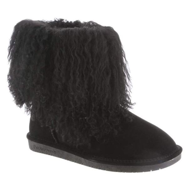 Botas Bearpaw Boo Feminino Pretas | 5413-FXILM