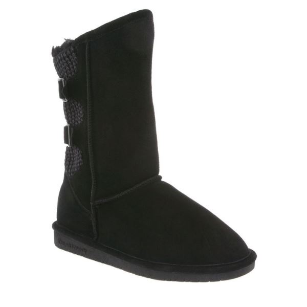 Botas Bearpaw Boshie Feminino Pretas | 9824-CLGAQ