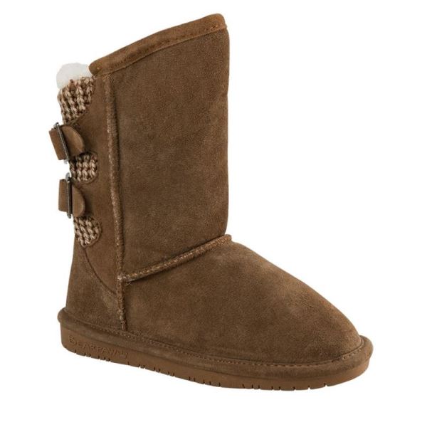 Botas Bearpaw Boshie Youth Criança Marrom | 0723-JXDPY