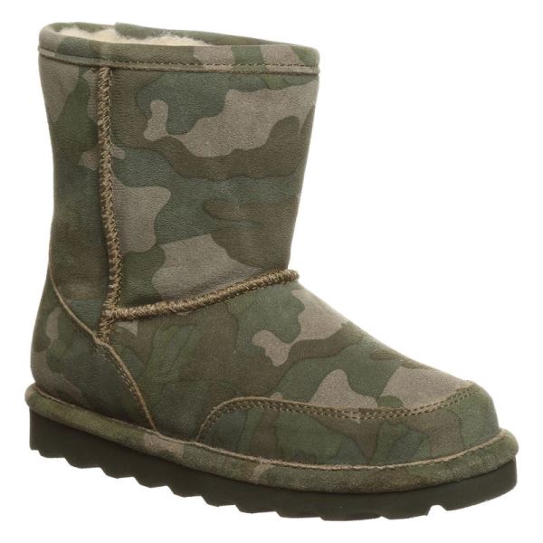 Botas Bearpaw Brady Youth Criança Verde Oliva Camufladas | 6381-HFXWU