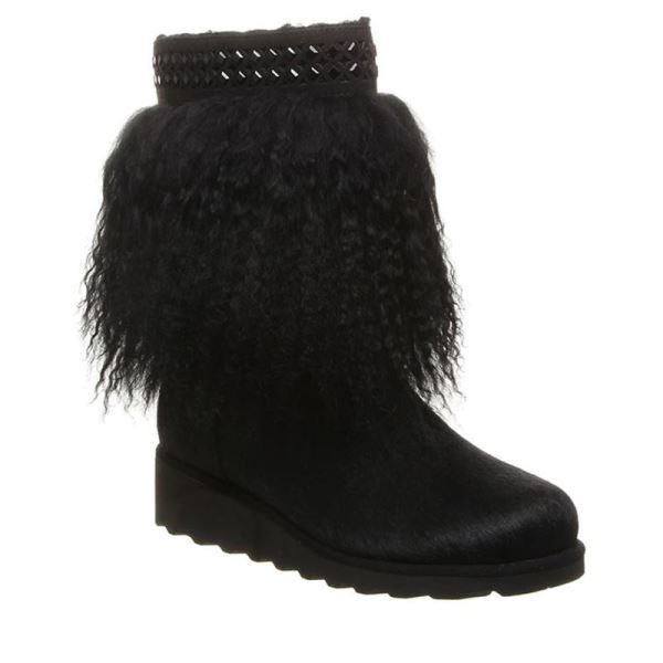 Botas Bearpaw Elise Feminino Pretas | 1306-DHMTO