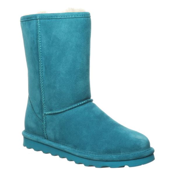 Botas Bearpaw Elle Curta Feminino Azuis Pavão | 9480-UKXFC