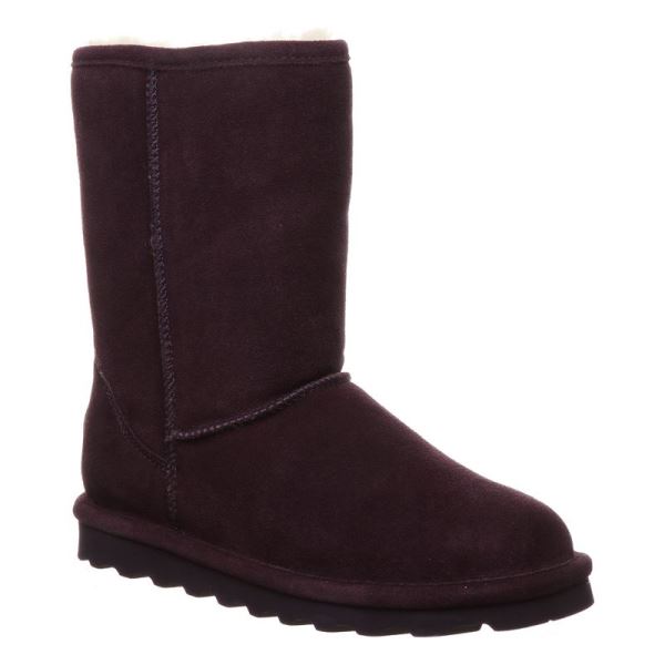 Botas Bearpaw Elle Curta Feminino Bordeaux | 7396-SVUDH