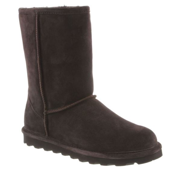 Botas Bearpaw Elle Curta Feminino Chocolate | 7021-WTBZU