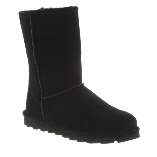 Botas Bearpaw Elle Curta Feminino Pretas | 5267-GOTYF