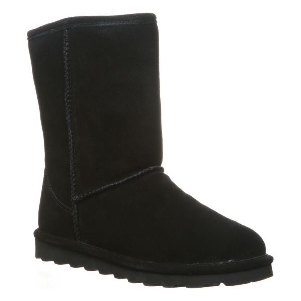 Botas Bearpaw Elle Curta Largos Feminino Pretas | 9531-BEQKZ