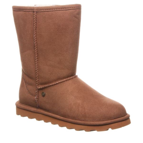 Botas Bearpaw Elle Curta Vegan Feminino Marrom | 5879-DRCTA