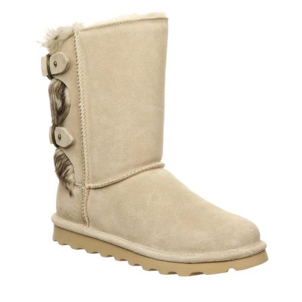 Botas Bearpaw Eloise Largos Feminino Bege | 9605-VZCQH