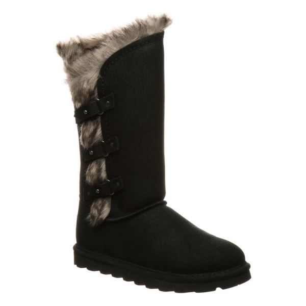 Botas Bearpaw Emery Feminino Pretas | 2549-VPFXA