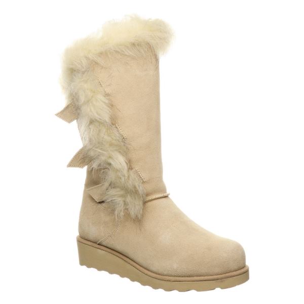 Botas Bearpaw Genevieve Feminino Bege | 4167-SMHTZ