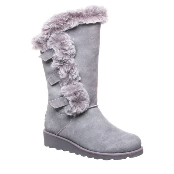 Botas Bearpaw Genevieve Feminino Cinzentas | 0631-OFTGI