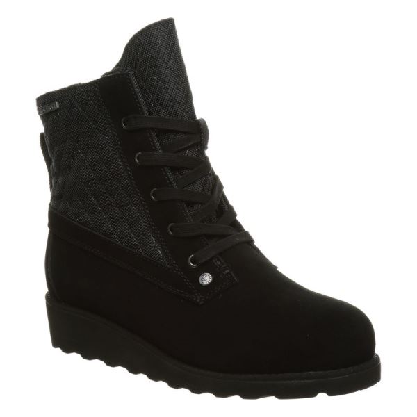 Botas Bearpaw Harmony Feminino Pretas | 7893-VYHST