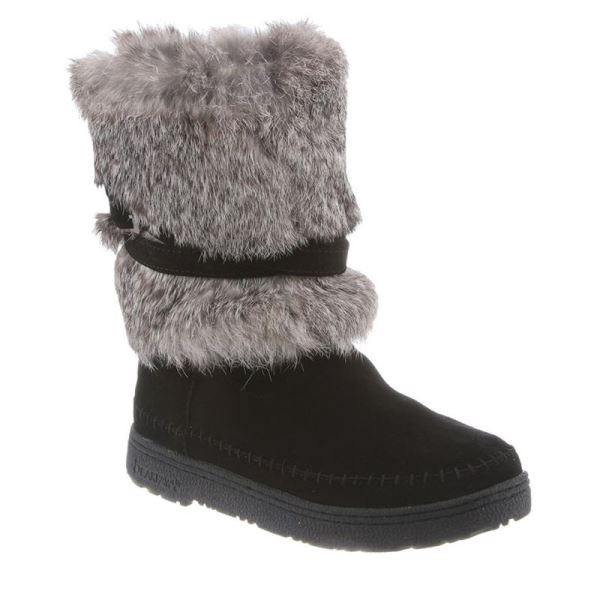 Botas Bearpaw Kara Feminino Pretas | 8950-OHGDR