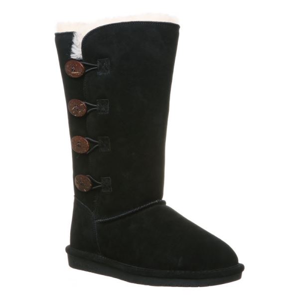 Botas Bearpaw Lori Feminino Pretas | 6839-LYACG