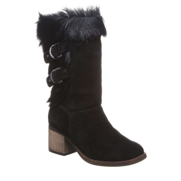 Botas Bearpaw Madeline Feminino Pretas | 0532-VSWAF