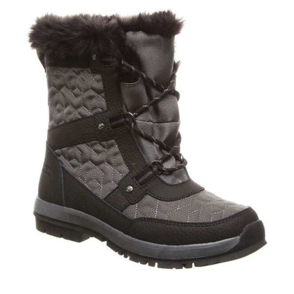 Botas Bearpaw Marina Feminino Pretas Cinzentas | 0968-CHMAN