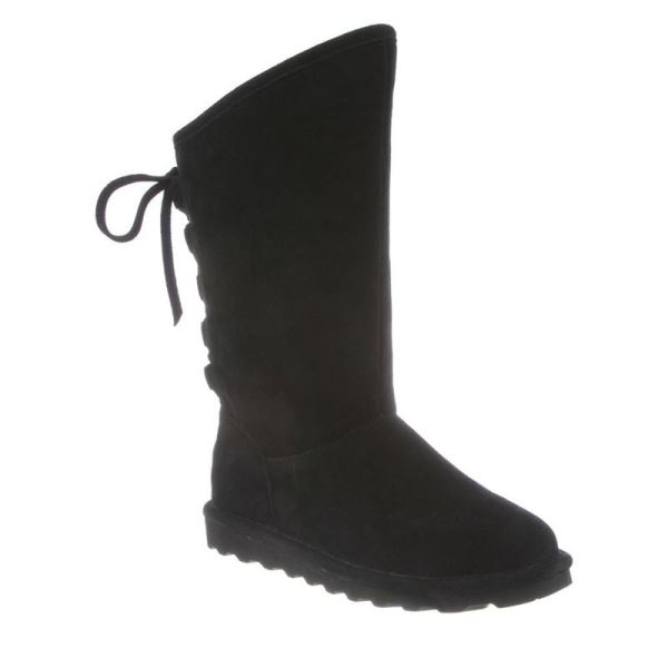 Botas Bearpaw Phylly Feminino Pretas | 2643-CZNMO