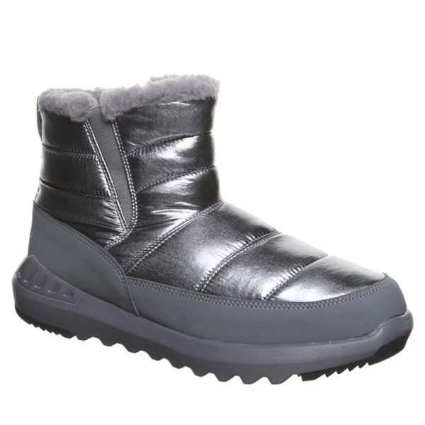 Botas Bearpaw Puffy Boot Feminino Azuis Cinzentas | 8049-LIHRP