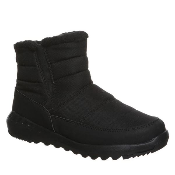 Botas Bearpaw Puffy Boot Feminino Pretas | 0813-CWQYI