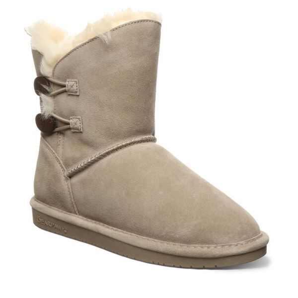 Botas Bearpaw Rosaline Feminino Luz Marrom | 9486-ISZTY