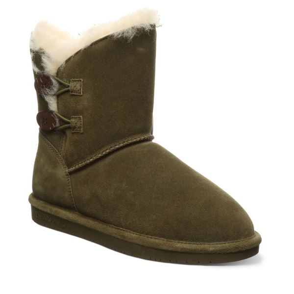 Botas Bearpaw Rosaline Feminino Verde Oliva | 5840-WJPVM