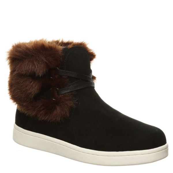 Botas Bearpaw Skyline Feminino Pretas Marrom | 0973-MNEBI