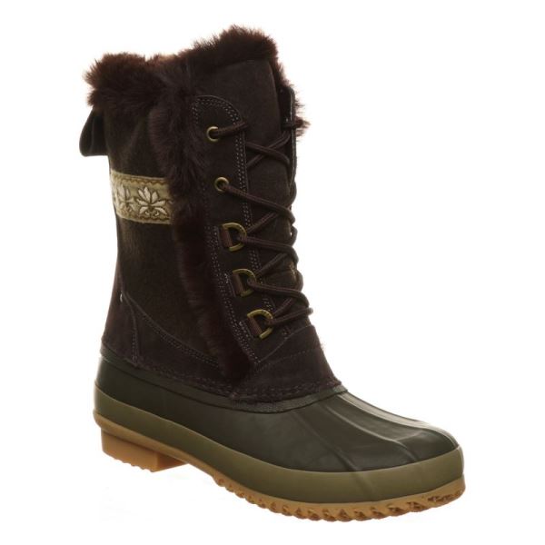 Botas Bearpaw Tess Feminino Chocolate | 4023-NIRMY