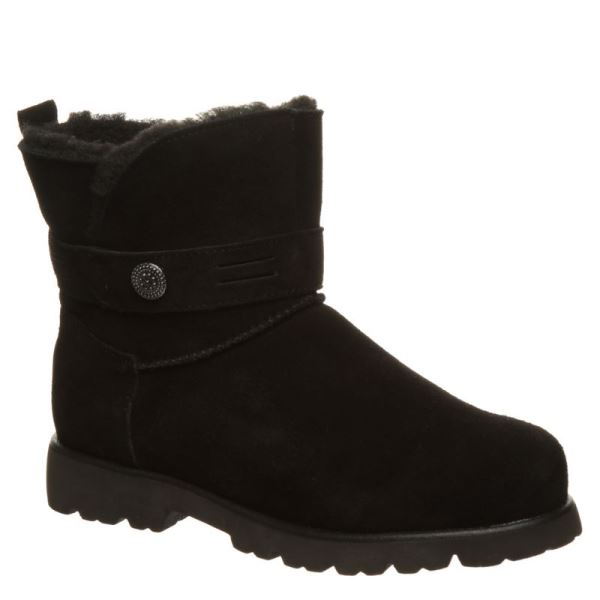 Botas Bearpaw Wellston Feminino Pretas | 2710-KDJFR