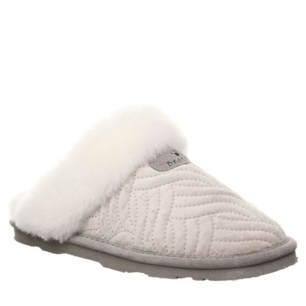 Chinelos Bearpaw Effie Feminino Luz Cinzentas | 2831-IVWKR