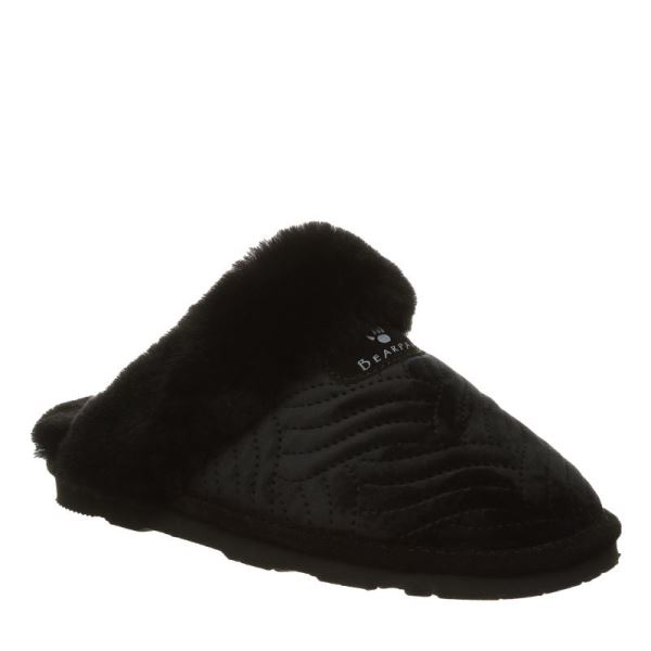 Chinelos Bearpaw Effie Feminino Pretas | 0642-OHVTB