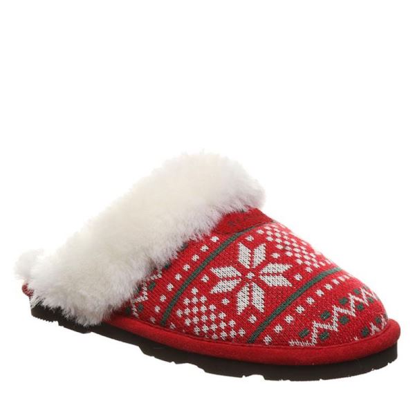 Chinelos Bearpaw Effie Feminino Vermelhas | 5123-SLCQO