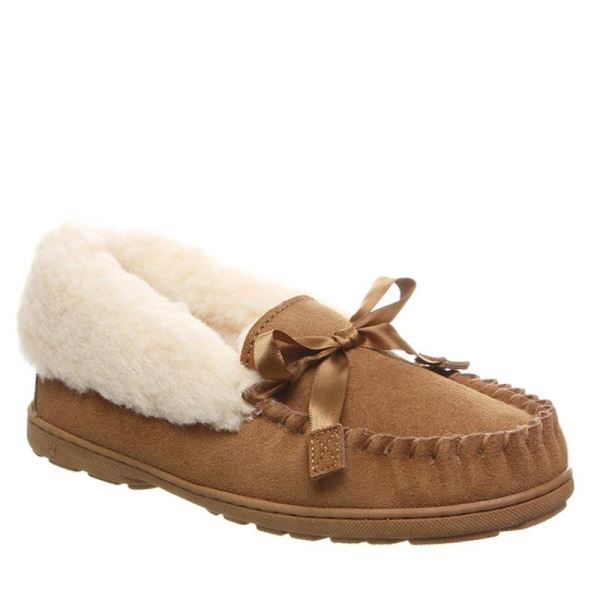 Chinelos Bearpaw Indio Feminino Marrom | 6179-KPDOS