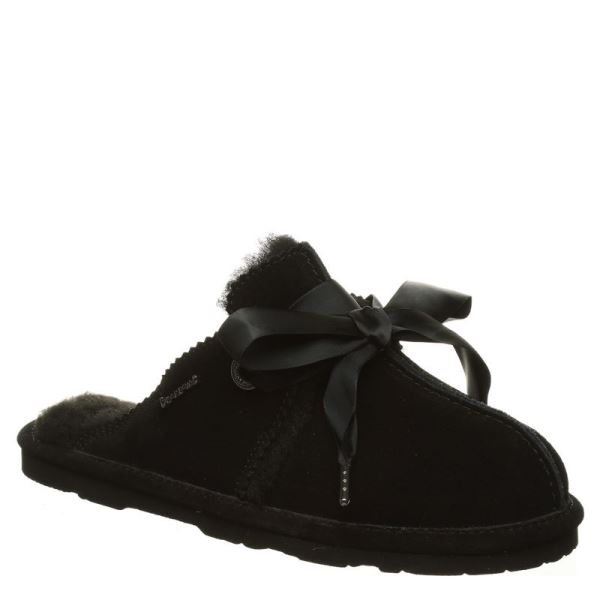 Chinelos Bearpaw Jolietta Feminino Pretas | 6719-YUEJD