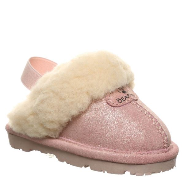 Chinelos Bearpaw Loki Toddler Criança Rosa | 5491-DJTFY