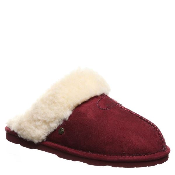 Chinelos Bearpaw Loki Vegan Feminino Bordeaux | 4519-UFNCB