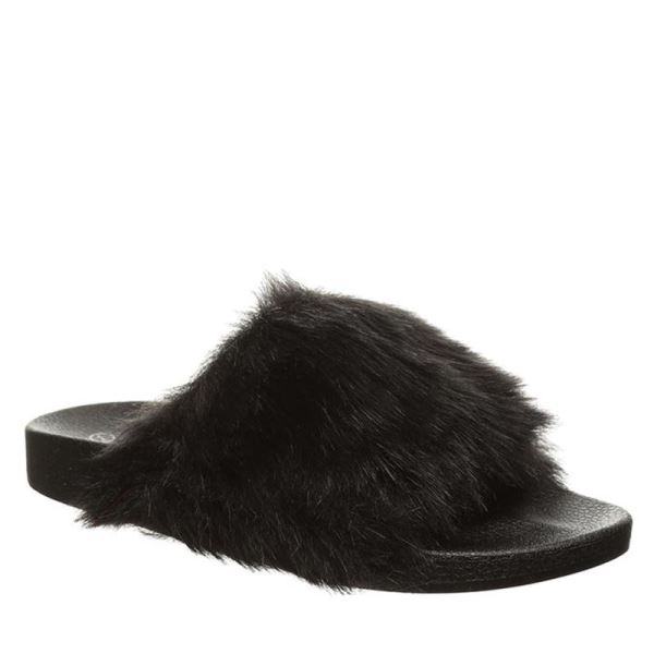 Chinelos Bearpaw Lucinda Feminino Pretas | 5497-CQVPO