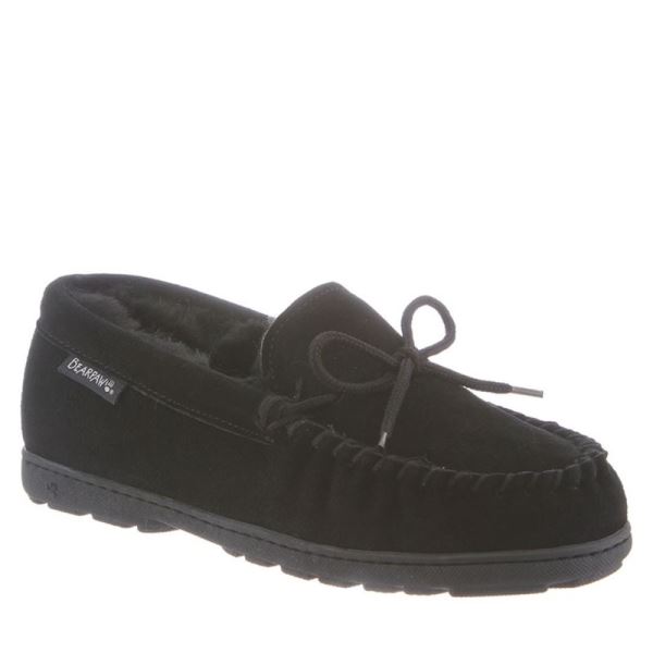 Chinelos Bearpaw Mindy Largos Feminino Pretas | 7682-JWQXB