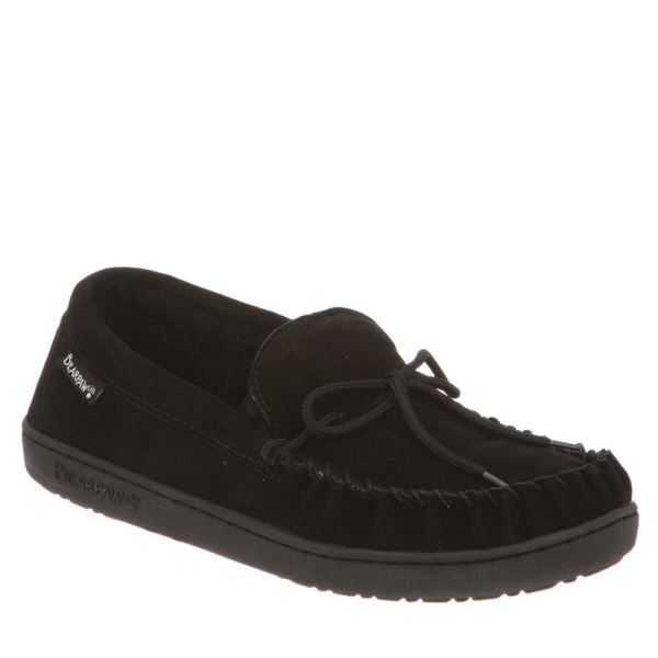 Chinelos Bearpaw Moc II Masculino Pretas | 1207-UERXQ