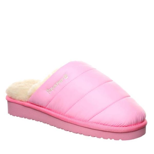 Chinelos Bearpaw Puffy Chinelos Feminino Rosa | 7024-YTQWP