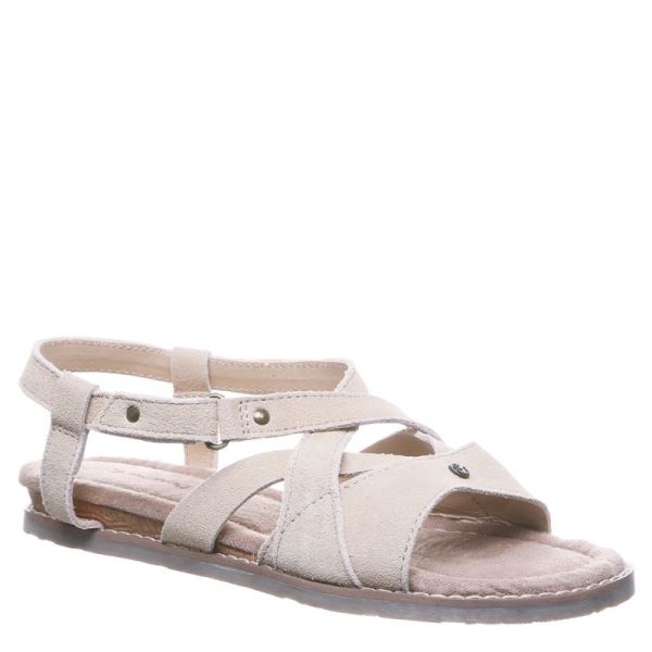 Sandalias Bearpaw Aruba Feminino Bege | 8359-PYGLV