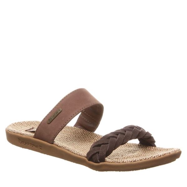 Sandalias Bearpaw Ash Feminino Chocolate | 5917-NPMUC