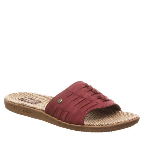 Sandalias Bearpaw Cedar Feminino Bordeaux | 1608-NMURL